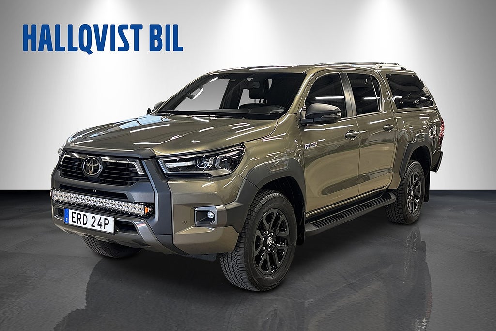 Toyota Hilux Dubbelhytt 2.8 MHEV 4WD Automat Invincible Komfortpaket Kå