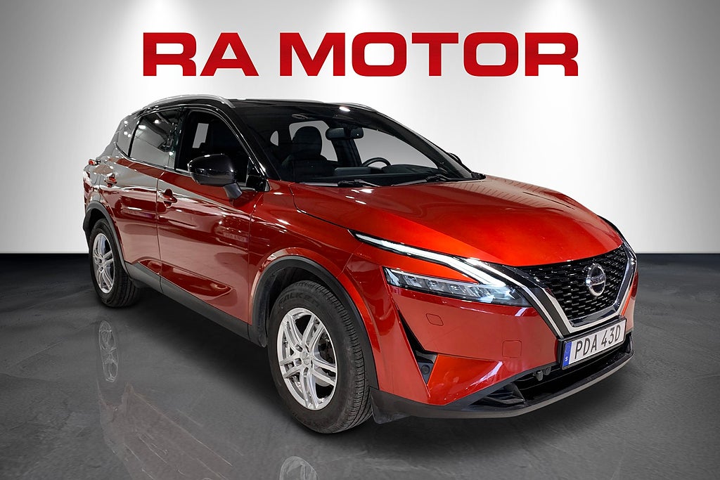 Nissan Qashqai 1.3 158hk Tekna+ |Drag|Pano|Läder|HUD|Kamera| 2022