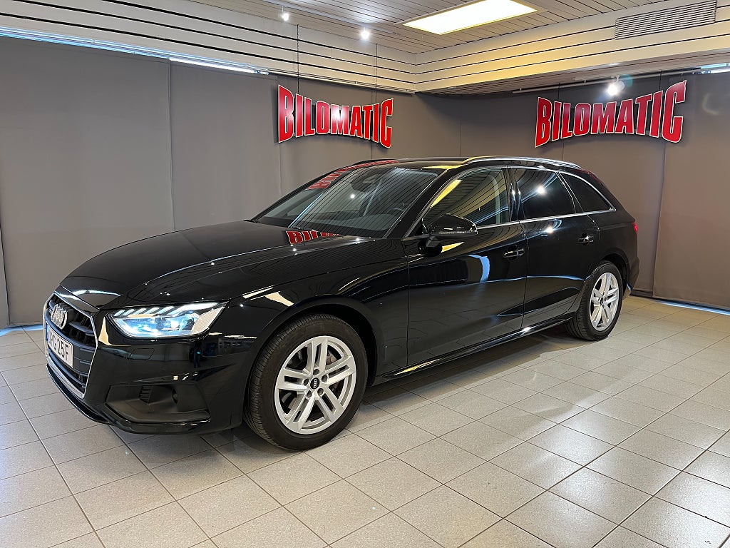 Audi A4 40 TDI 204HK Quattro Aut B&O Dieselvärmare Drag Matrix 