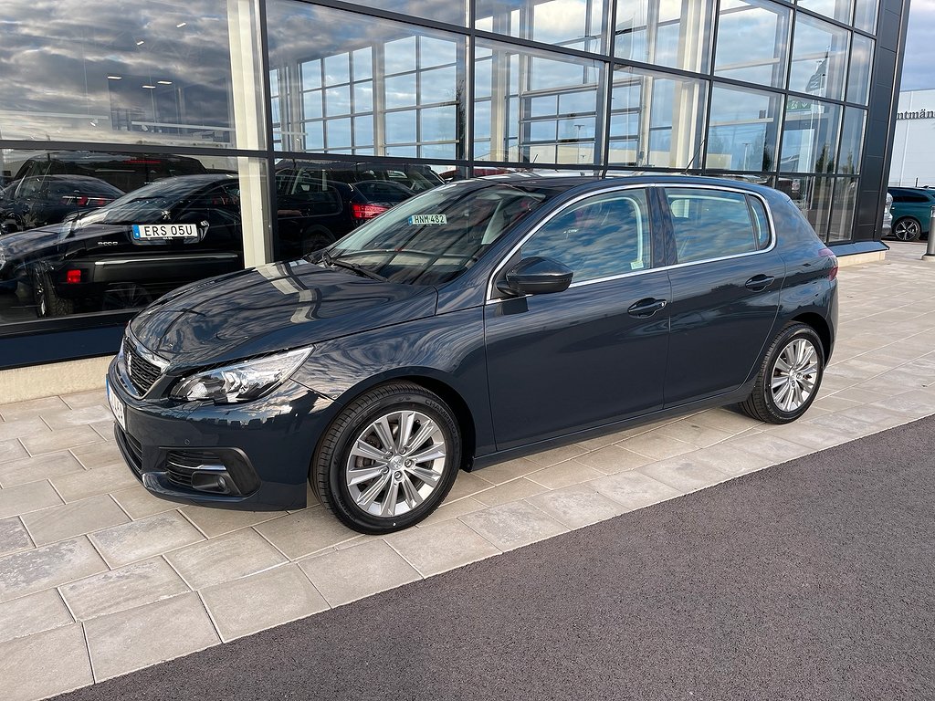 Peugeot 308 1.2 e-THP 130hk Allure, V-hjul, Carplay,