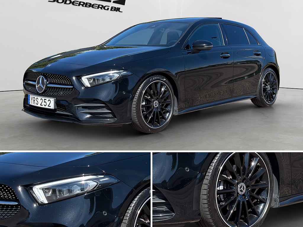 Mercedes-Benz A 200 7G-DCT AMG, Pano, WideSC, Adaptiv 1-Bruk *SE UTR*
