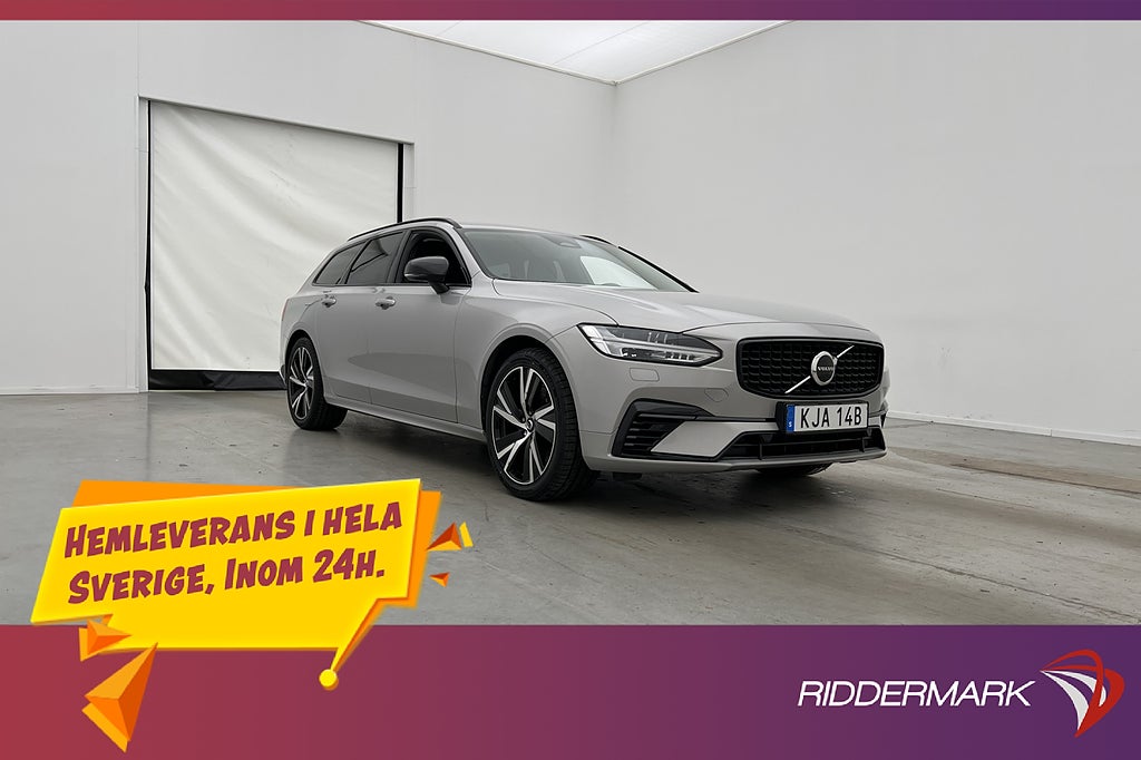Volvo V90 Recharge T6 AWD 350hk Plus Dark Värm Drag Kamera