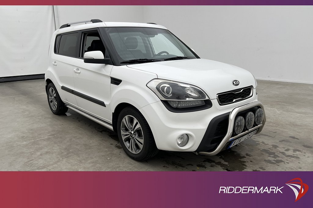 Kia Soul 1.6 CRDi 128hk Sensorer Skinn Keyless Extra-Ljus