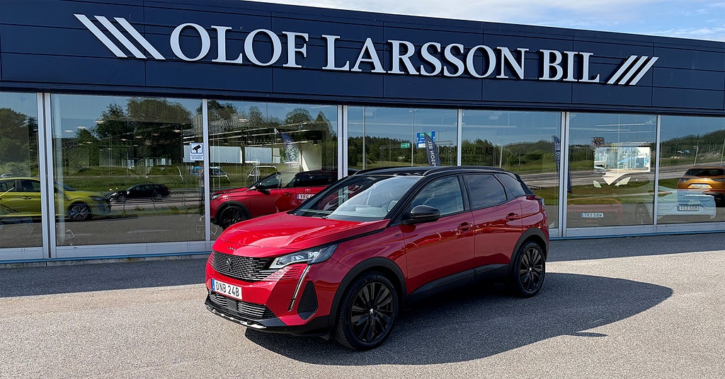 Peugeot 3008 1.6 PureTech 180 EAT GT Euro 6 BlackPack Dragkrok