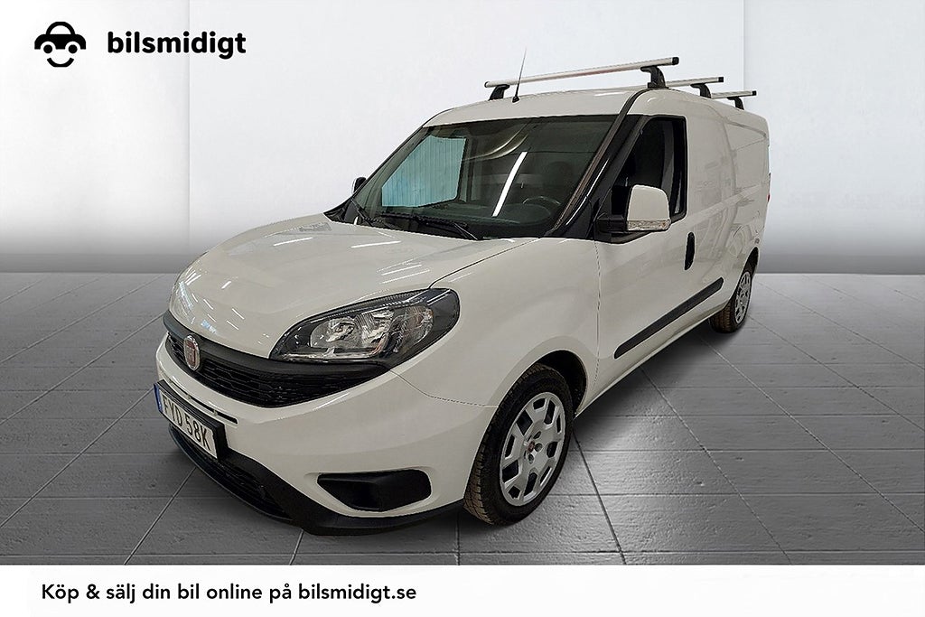 Fiat Doblò Maxi 0.9 t 1.4 T-JET NP CNG Drag Inredd Kamera Värmare MOMS