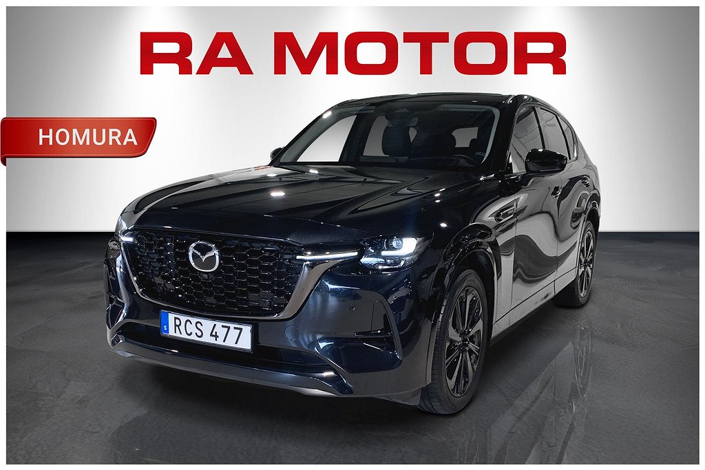 Mazda CX-60 PHEV 327hk Homura Conv&Sound |Bose|HUD|Nav| 2024