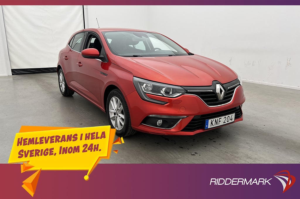 Renault Mégane 1.2 TCe 101hk Energy Navigation P-Sensorer