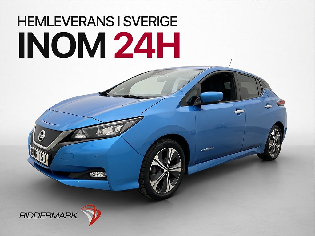 Nissan Leaf 150hk 360° kamera BOSE Navi 360kr skatt Välskött