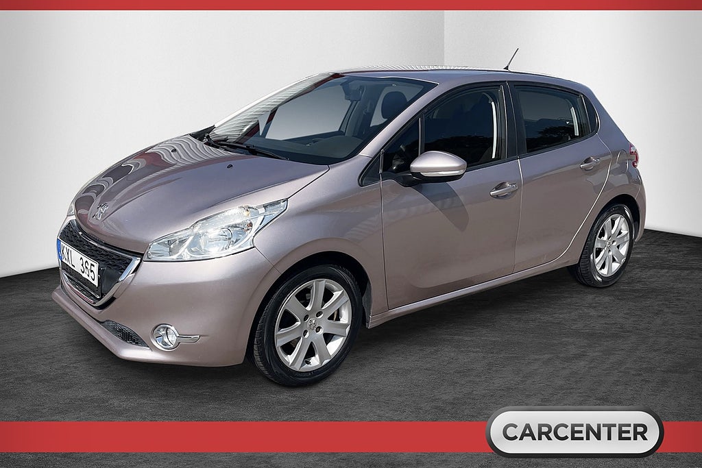 Peugeot 208 5-dörrar 1.2 VTi 82 Euro 5 /Låg skatt