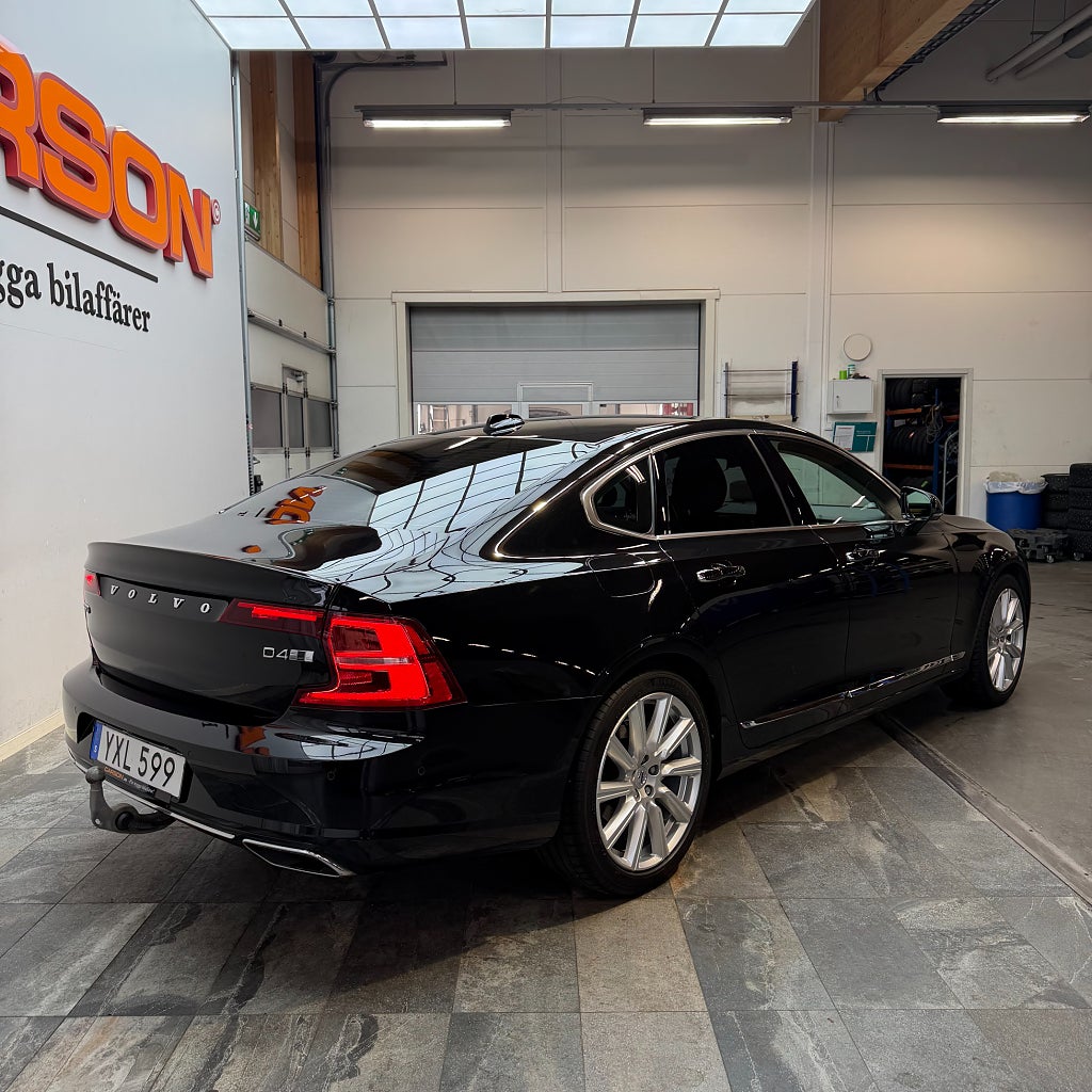 Volvo S90 D4 AWD Polestar Inscription B&W Taklucka B-Kamera Drag