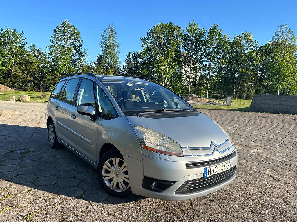 Citroën Grand C4 Picasso 2.0 EGS Euro 4,Ny Kamrem, 7 Sits