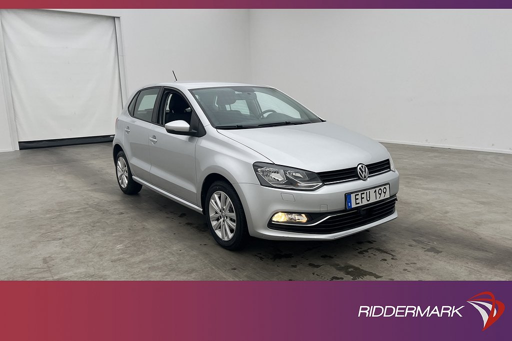 Volkswagen Polo 1.2 TSI 90hk Värmare Bluetooth