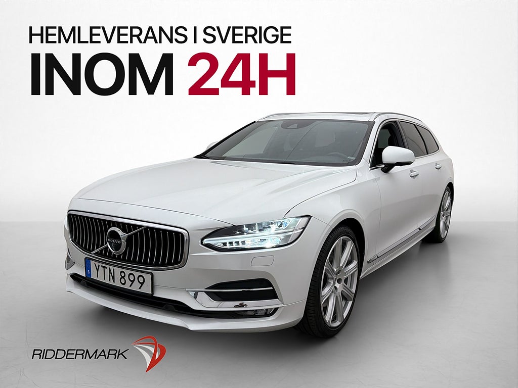 Volvo V90 T5 Inscription Värmare Pano H/K HUD Drag 360°