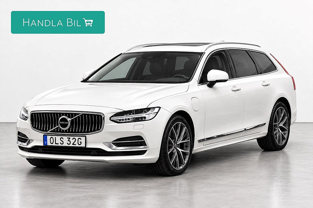 Volvo V90 T8 AWD Plug-in Inscription Pano Luft Orrefors VOC Drag