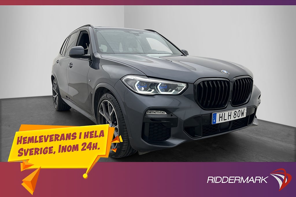 BMW X5 XDrive45e 394hk M Sport Pano Skinn 360º HUD H/K