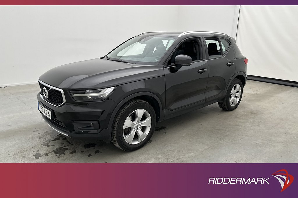 Volvo XC40 D4 AWD 190hk Momentum VOC Värm Skinn Drag