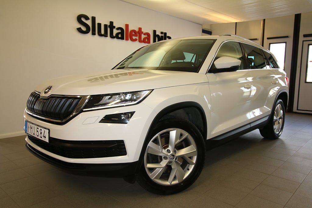 Skoda Kodiaq 7-Seats 2.0 TDI Aut 4x4 Drag 360°-kamera Navi S/V hjul