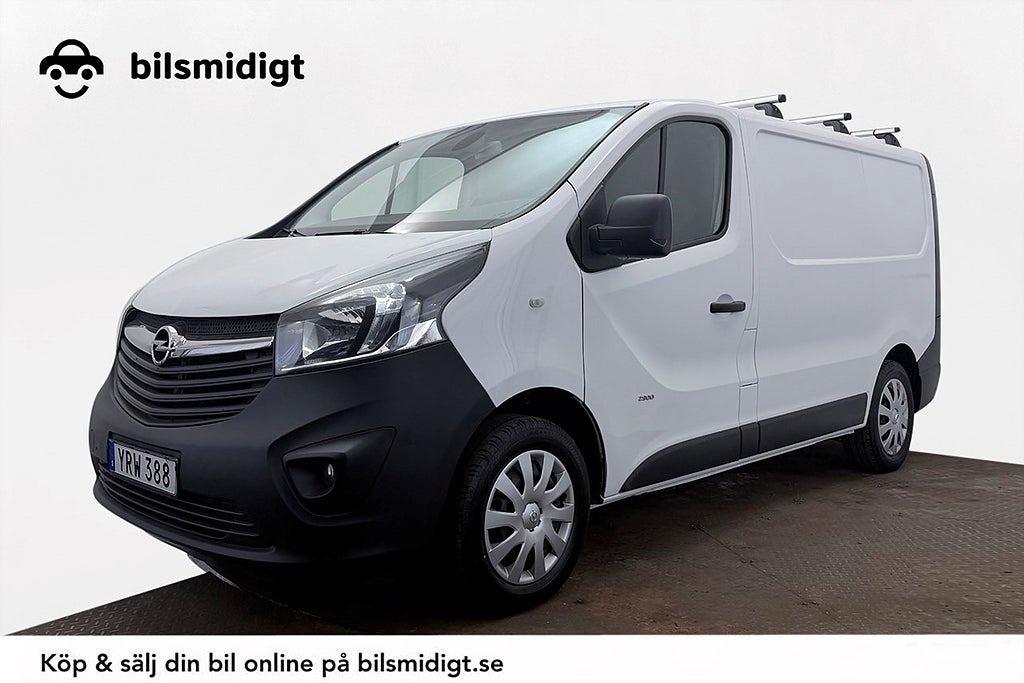 Opel Vivaro 3-sits Drag Inredd Värmare Takräcke MOMS