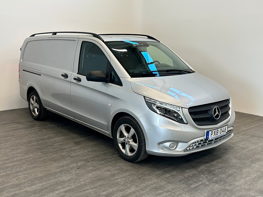 Mercedes-Benz Vito 119 7G Lång, Läder/B-kam/D-värm/GARANTI 1ÅR