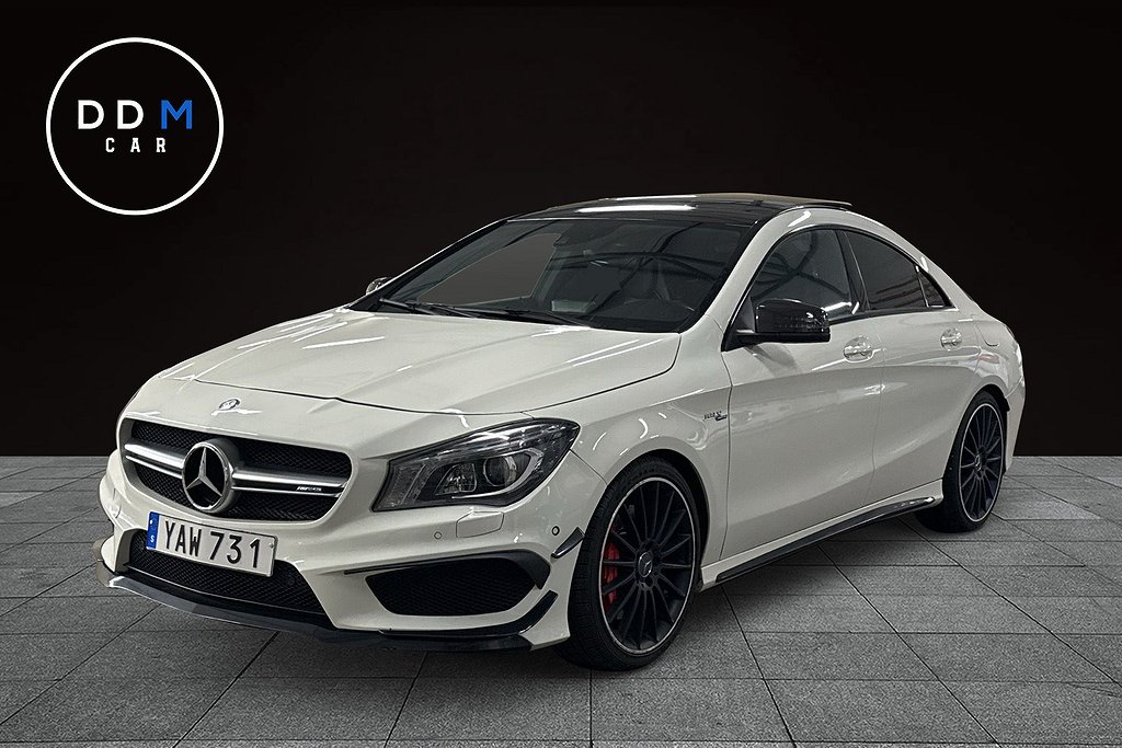 Mercedes-Benz CLA 45 AMG 4MATIC EU6 PANO 360HK skalstolar