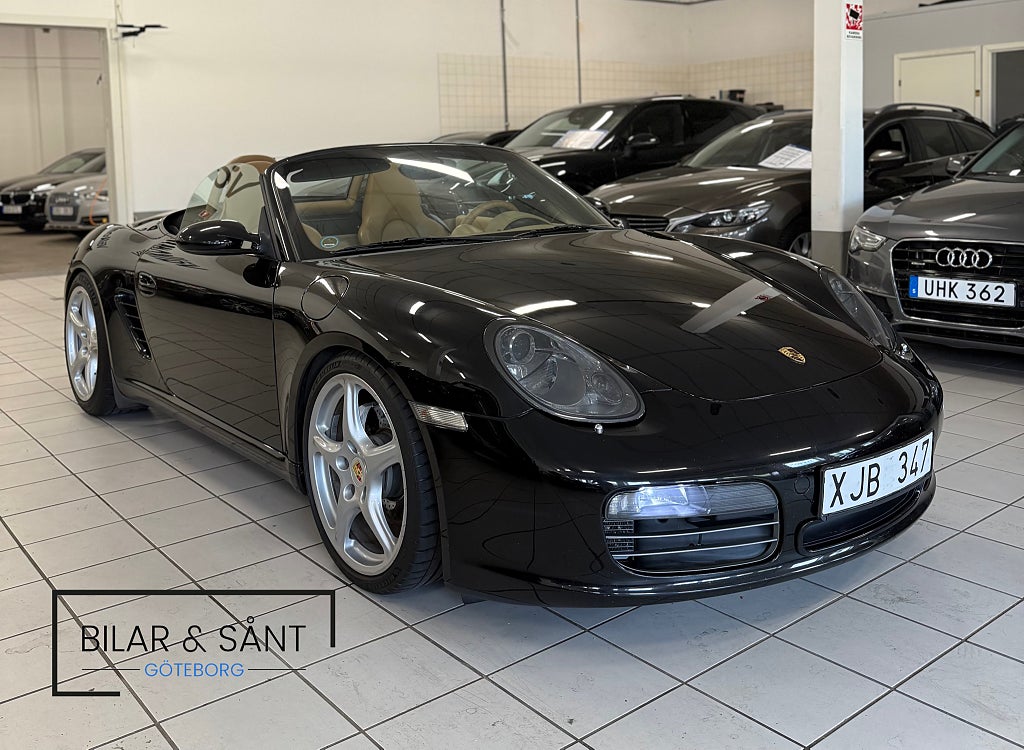 Porsche Boxster S 987 3.2L 280hk Chrono PASM Svensksåld