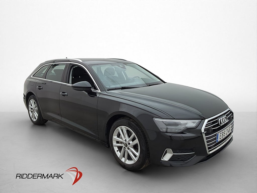 Audi A6 40 TDI Quattro 204hk D-Värmare Drag Navi Moms