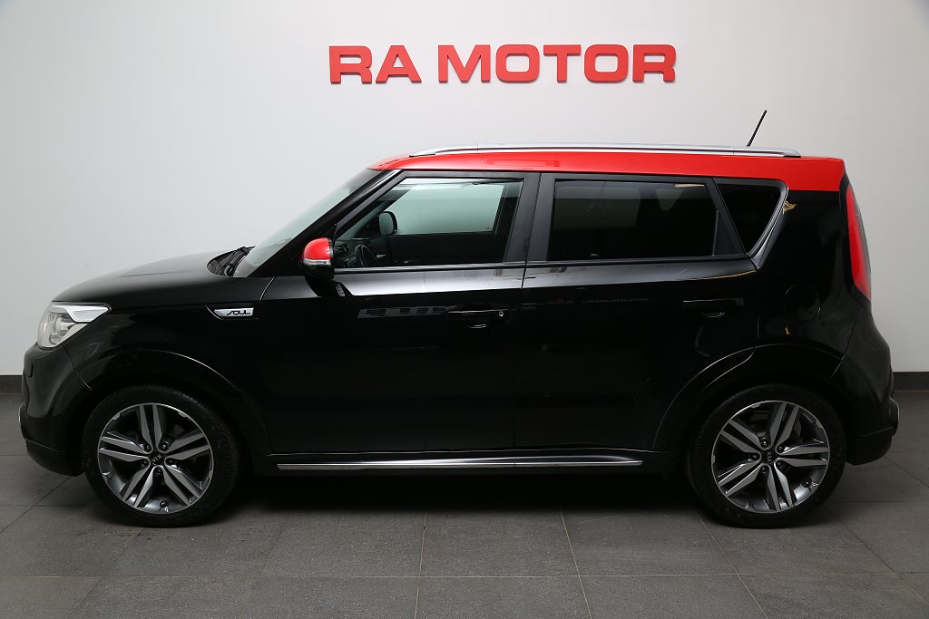 Kia Soul 1,6 CRDi 136hk GLS Aut Kamera Motorv Dragkrok 2016