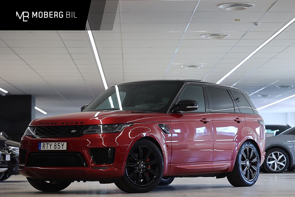 Land Rover Range Rover Sport P400e 400hk HSE Pano Meridian