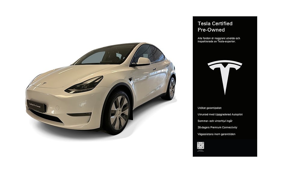 Tesla Model Y Long Range AWD Certified Pre-Owned 3,84% ränta