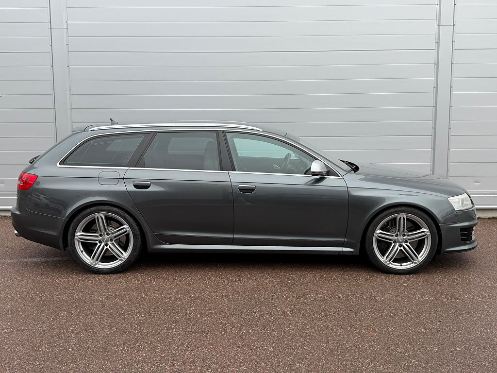 AUDI RS6 AVANT 5.0 V10 BITURBO 579ch QUATTRO - BOSE - CUIR - FREINS CARBONE - ACC - SIÈGES CHAUFFANTS AVANT/ARRIÈRE