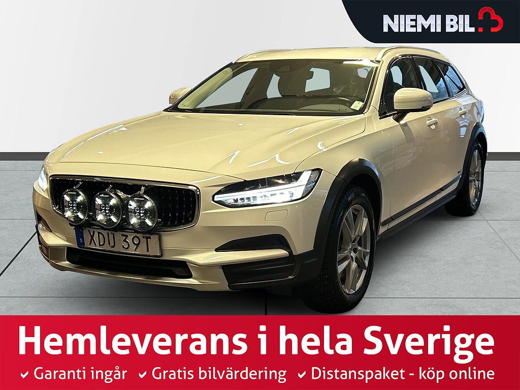 Volvo V90 Cross Country D4 AWD Aut Momentum Dvärm/SoV/Drag/Ad.Fhållare/Psens