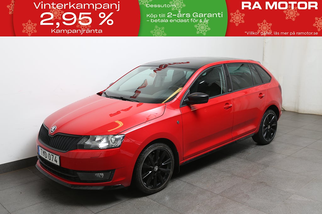 Skoda Rapid 1,2 TSI Monte Carlo Spaceback Panorama 2015