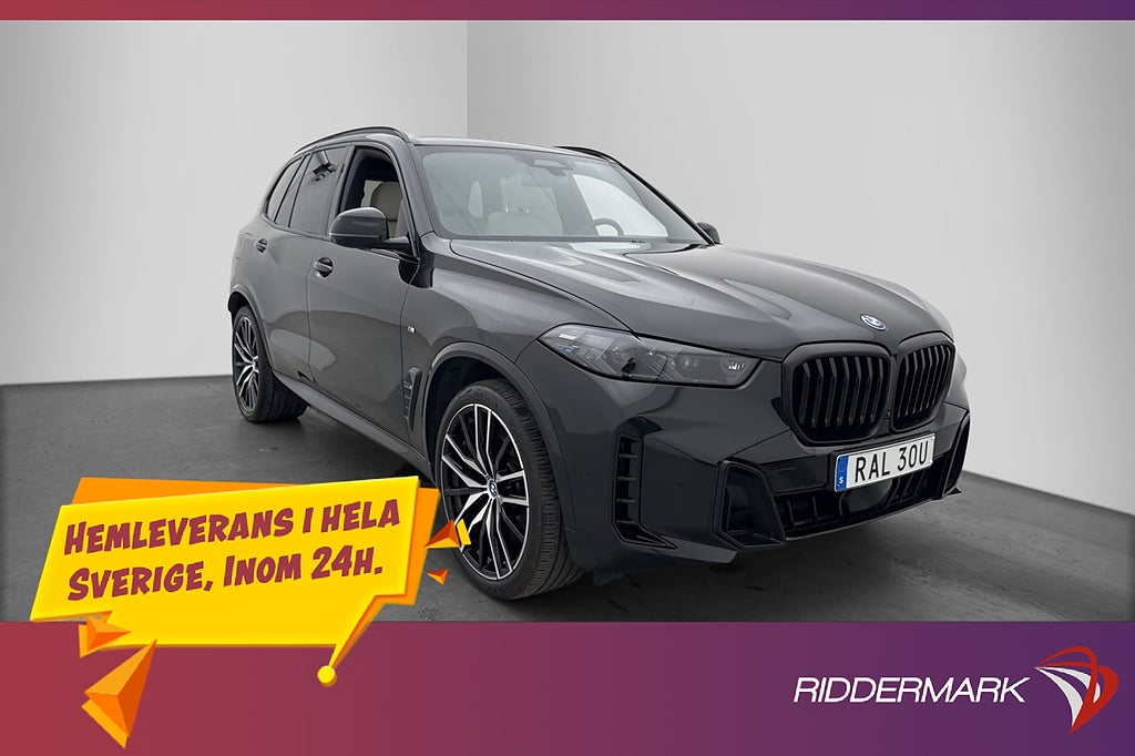 BMW X5 XDrive50e M-Sport Innovation B&W Pano HUD Sky Luftfjä