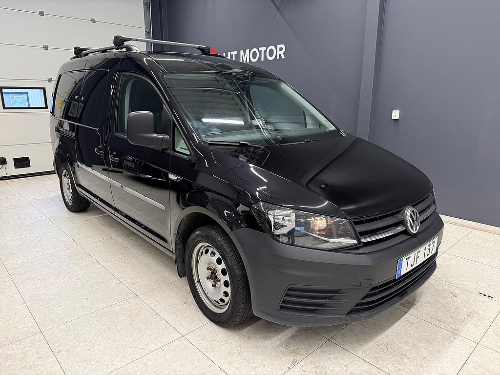 Volkswagen Caddy Maxi 2.0 TDI BMT DSG/inredning /150hk, Moms/Drag/