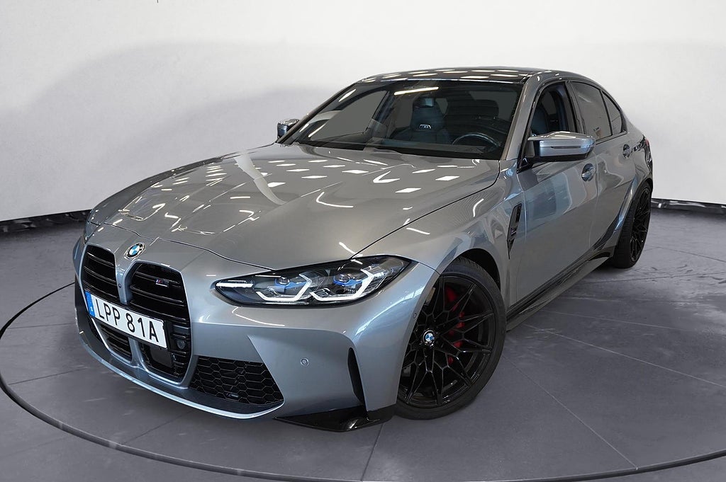 BMW M3 Competition xDrive Kolfibertak H K Laser Elstol-Minne