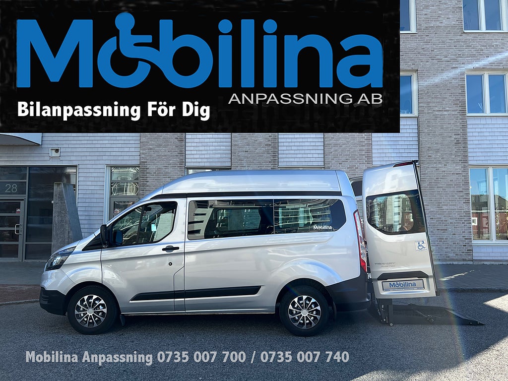 Ford Transit Handikappanpassad Med Rullstolsplats 