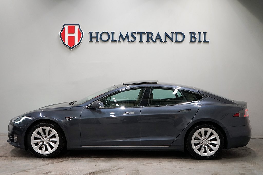 Tesla Model S 75D 333hk Pano AP 2.5 Kolfiber Kamera Rattvärme