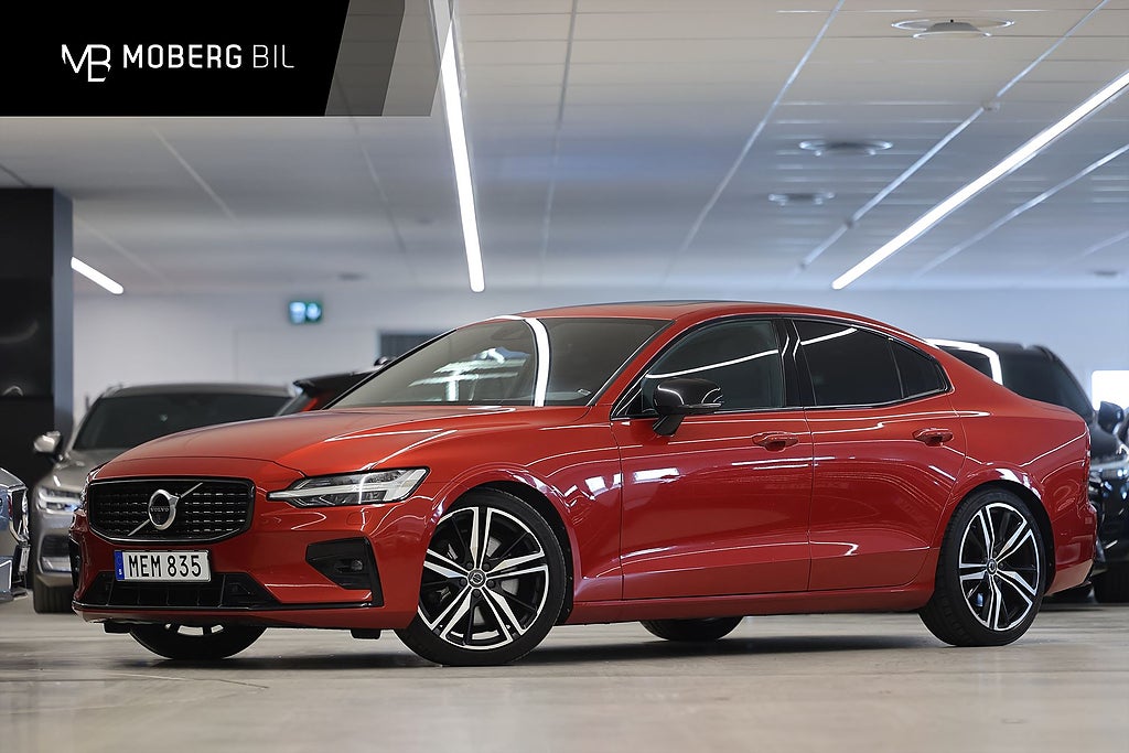 Volvo S60 T5 250hk R-Design Pano H/K HUD 360-Kamera Navi