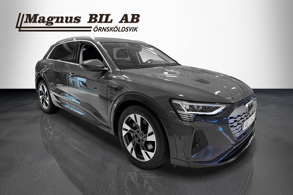 Audi Q8 e-tron 50 quattro Drag Kamera Moms  Navi P-värm Proline miniatyr 3
