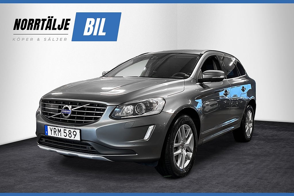 Volvo XC60 D4 190 HK MOMENTUM DRAG D-VÄRM VOC KAMREM BYTT 