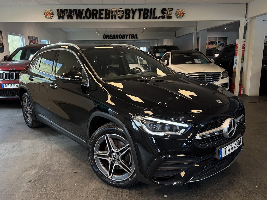 Mercedes-Benz GLA 250 e 8G-DCT AMG Line Ambient Drag Skinn Värmare SE UTR