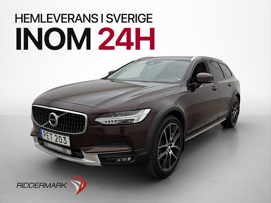 Volvo V90 Cross Country D5 AWD Pro VOC B&W Pano HuD Skinn