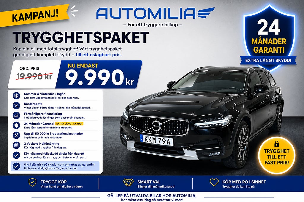 Volvo V90 Cross Country D4 AWD KAMPANJ - 24 MÅN GARANTI - RÄNTERABATT
