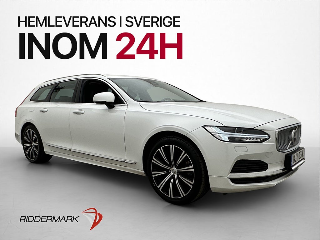 Volvo V90 T6 350hk AWD Plus Bright Skinn Värmare Kamera Drag