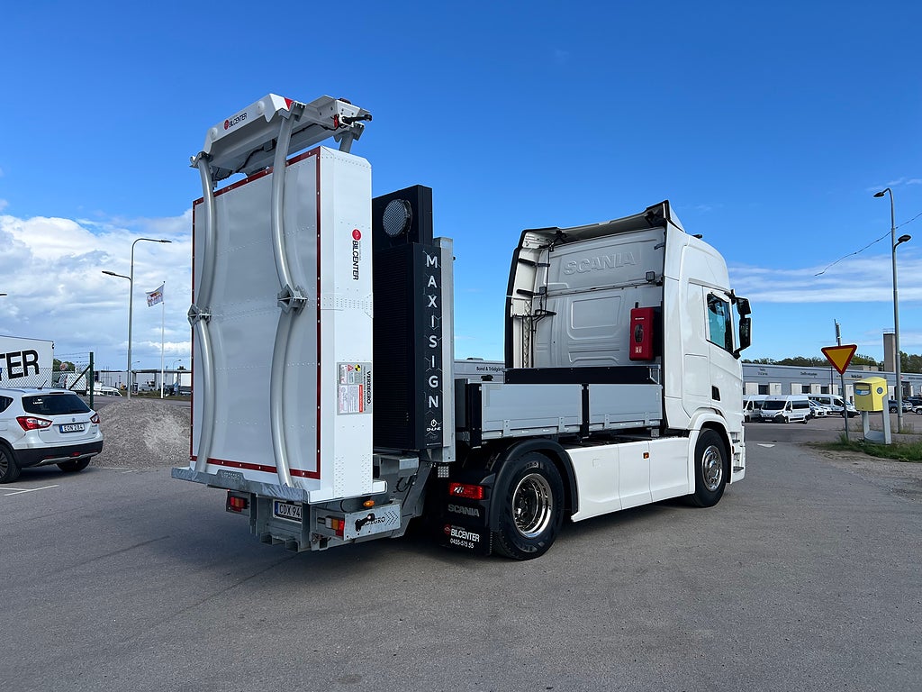 Scania R410 4x2 TMA Bil MaxiSign Online & Verdegro, Euro 6