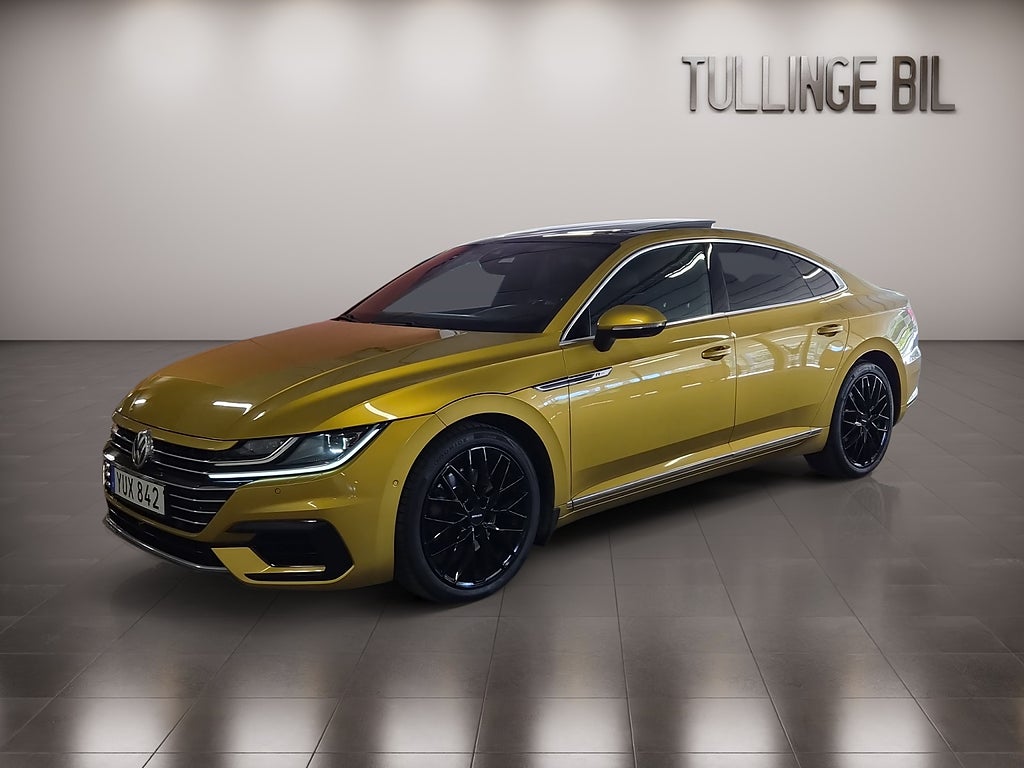 Volkswagen Arteon 2.0 TDI 240HK 4M GTS R-Line Pano Cockpit HUD Värm Drag