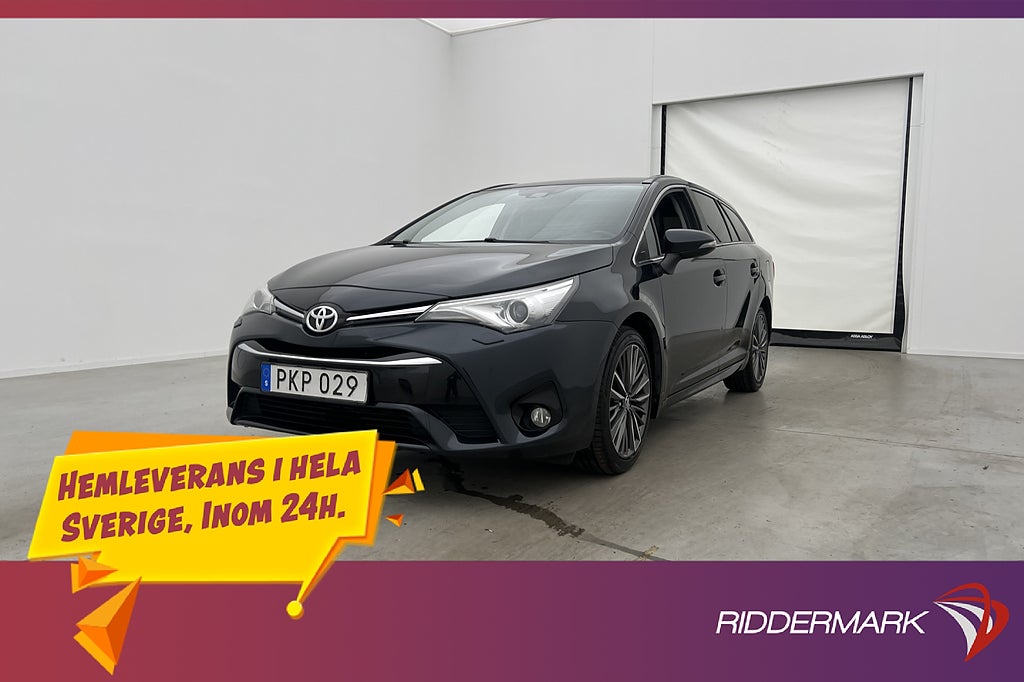 Toyota Avensis Kombi 1.8 147hk Active Plus Kamera Skinn