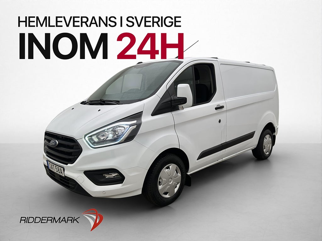 Ford transit-custom 2.0 130hk Värmare PDC 3-Sits  MOMS