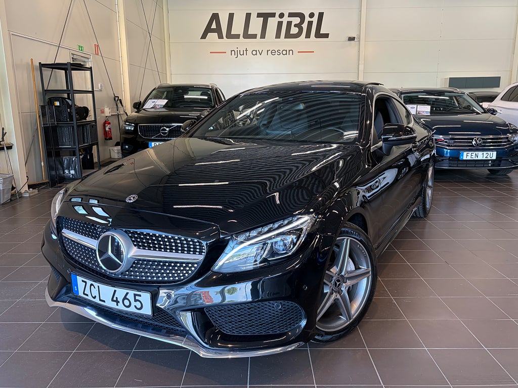 Mercedes-Benz C 200 Coupé 7G-Tronic Plus AMG Pano Burmester Navi Kamera