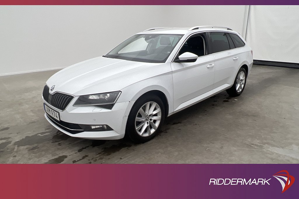 Skoda Superb Kombi TDI 4x4 190hk Business Canton Värm Drag